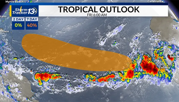 Hurricane Center Tracking 2 Tropical Waves Off Africa ...