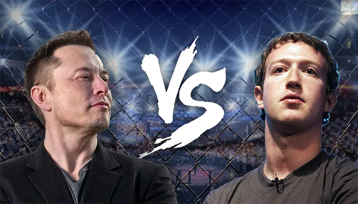 Mark Zuckerberg Accepts Elon Musk's Offer to Fight in a Cage Match