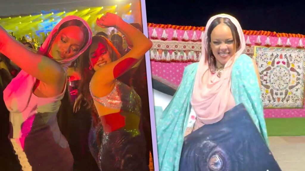 Rihanna Lights Up Ambani Family's Pre-Wedding Bash in India