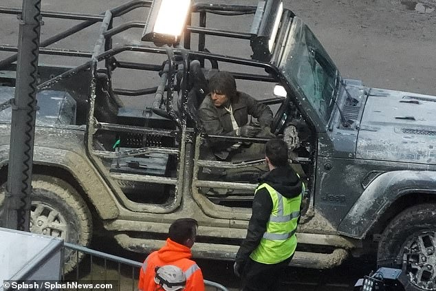 Tom Cruise Sports Longer Hair in Thrilling Car Chase Scene for Mission Impossible 8