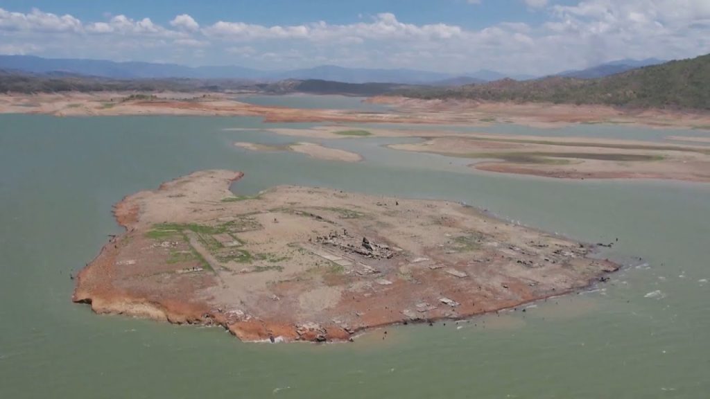 Centuries-Old Sunken Church Revealed Amidst Extreme Heat