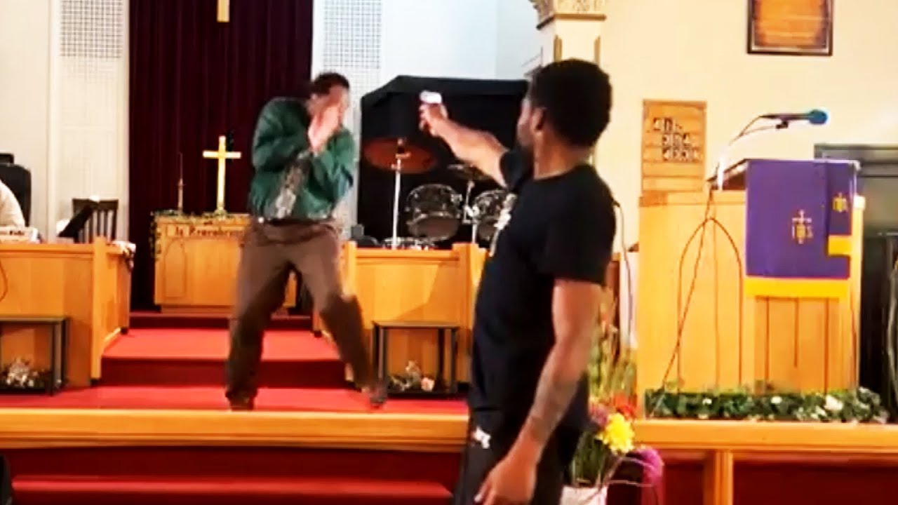 Miracle at the Pulpit Gun Jams as Congregation Faces Terrifying Moment