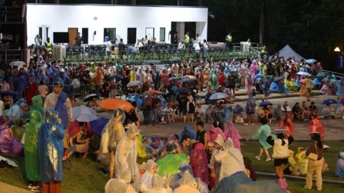 RWMF 2024 Day 2 Festivalgoers Dance Through the Storm in Kuching