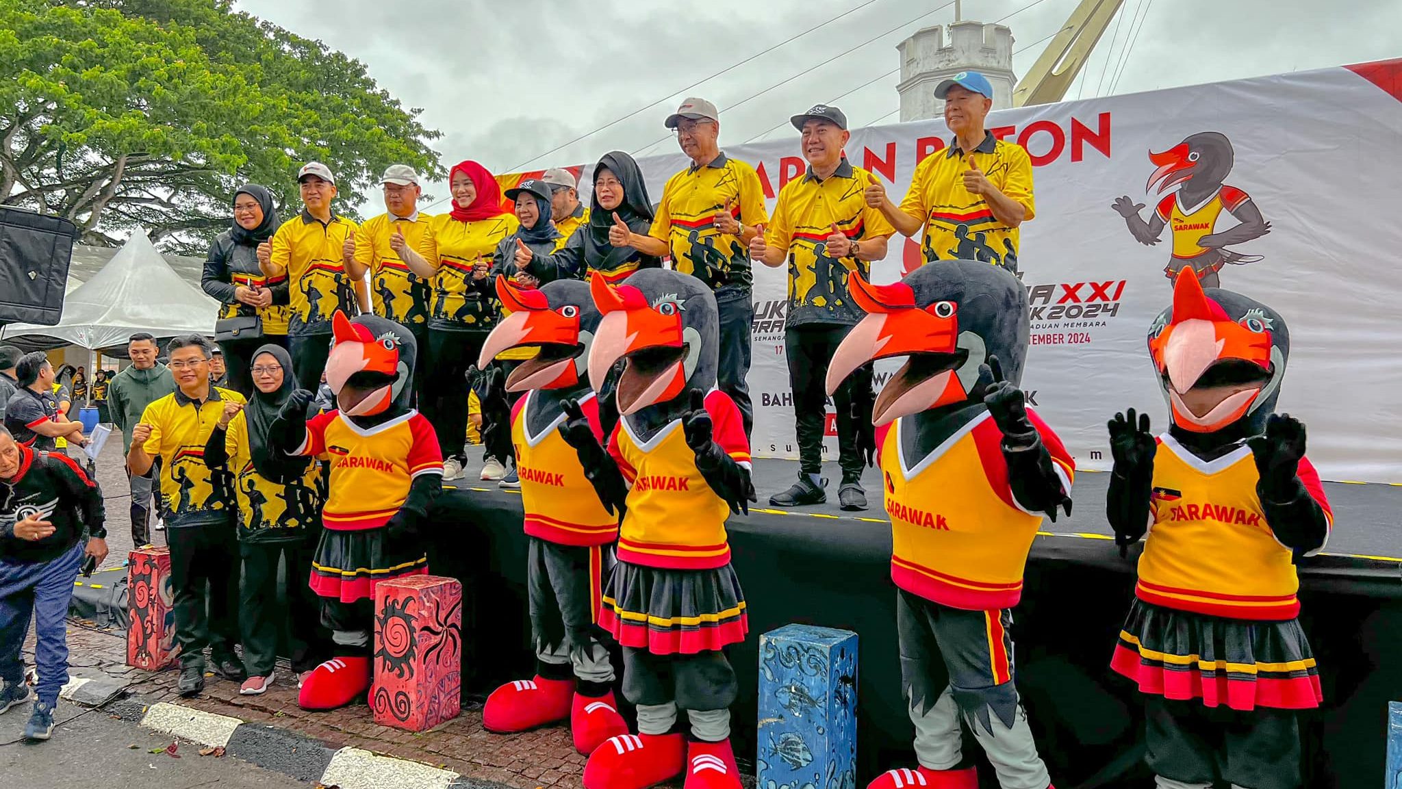 SUKMA Baton Run and Para SUKMA XXI Sarawak Conclude Triumphantly in Kuching