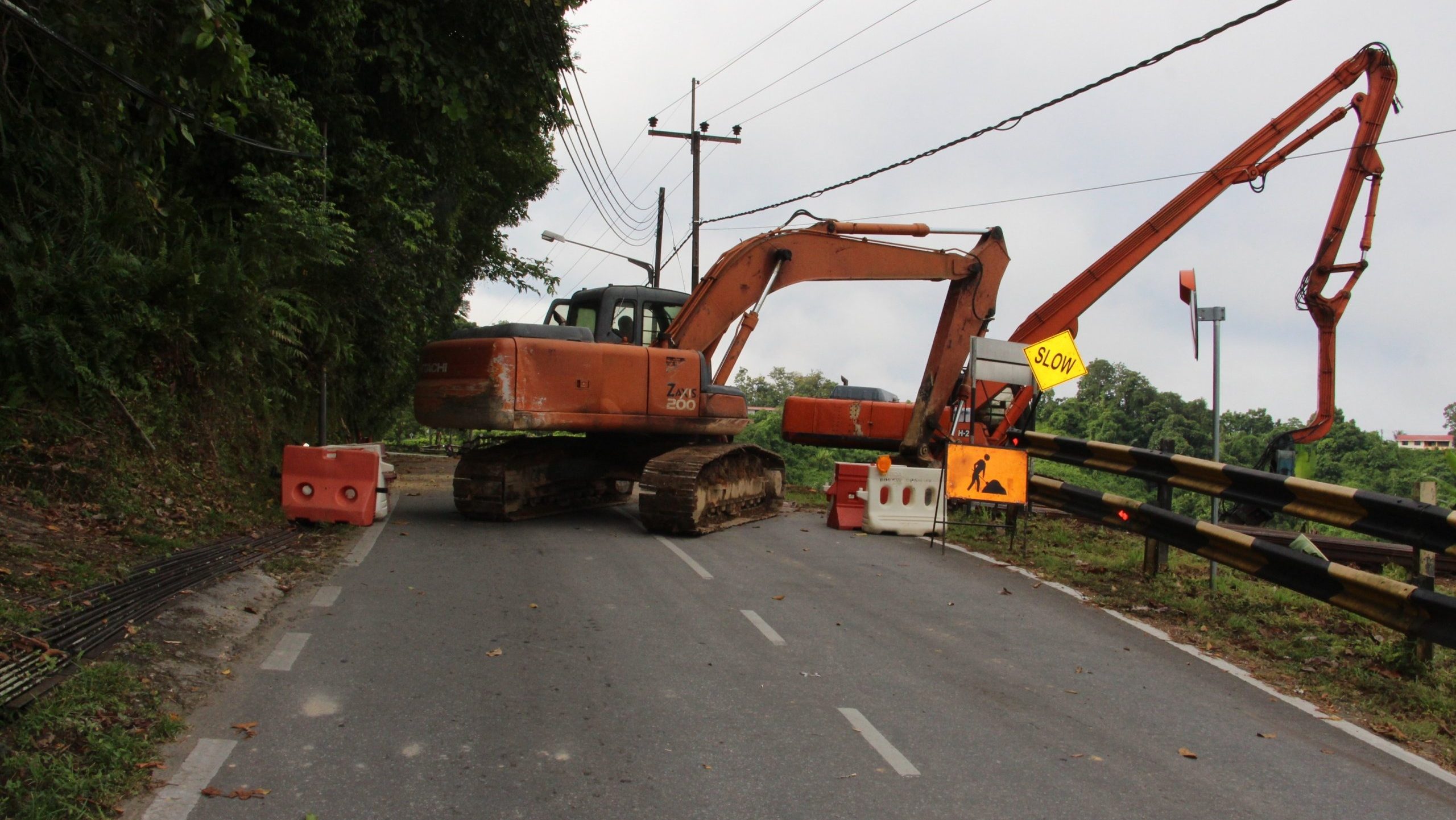 Section of Jalan Selirik in Kapit Closed for Repairs Until June 23