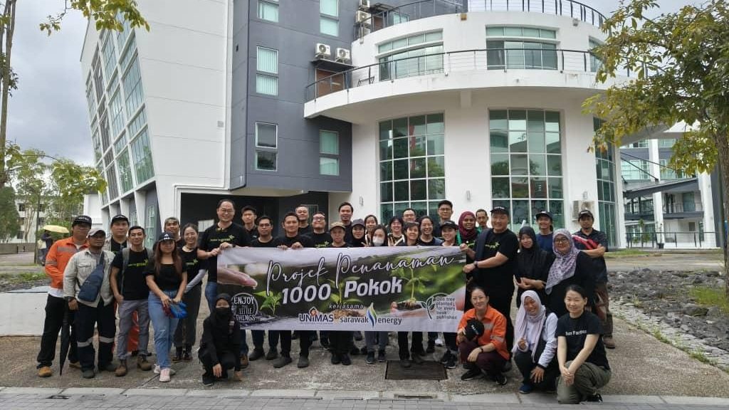 UNIMAS and SEB Collaborate to Plant 1,000 Trees, Boosting Green Initiatives in Sarawak