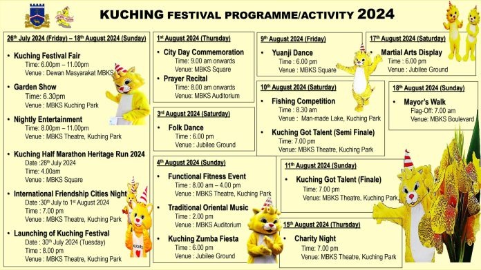 Record-Breaking Turnout Anticipated for 2024 Kuching Festival Food Fair