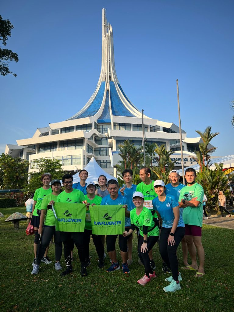 Runfluencer Gang Joins Thousands at the Kuching Half Marathon Heritage Run