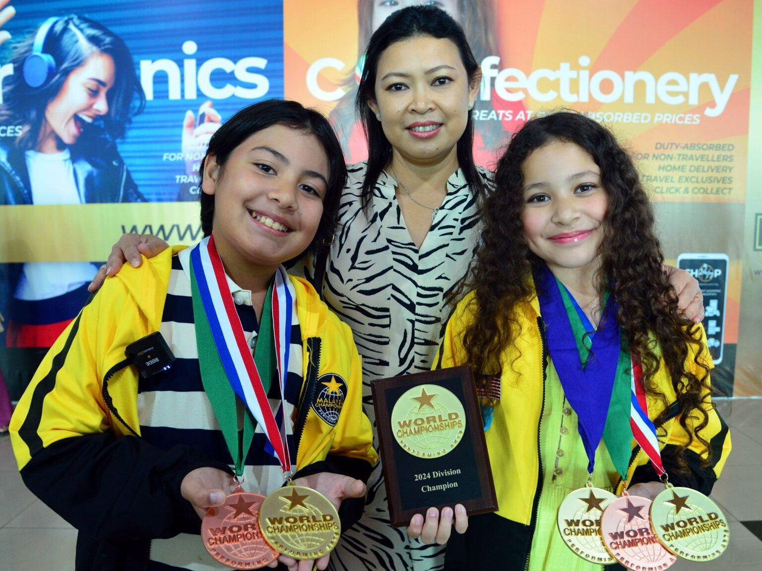 Sarawakian Twins Win Gold and Scholarships at World Championships of Performing Arts