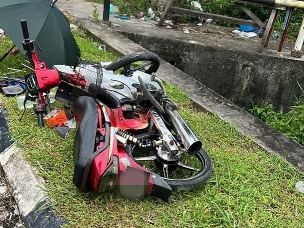 Tragic Accident Claims Life of Motorcyclist on Jalan Batu Kawa-Matang ...