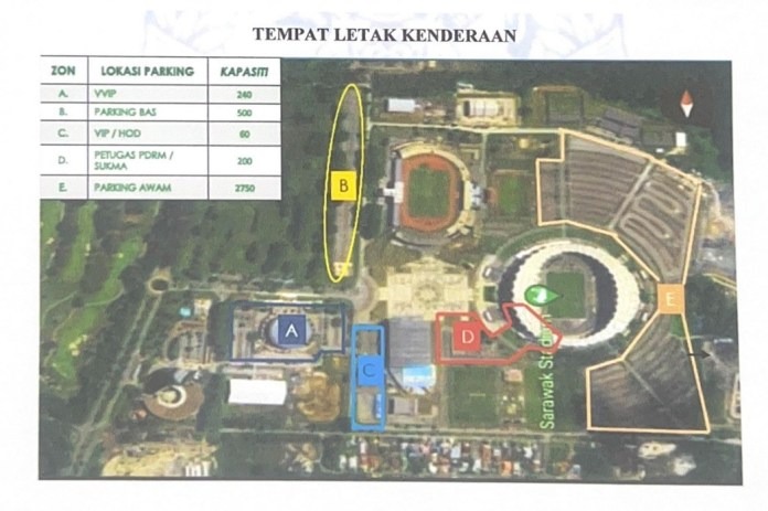 Sukma XXI: Major Road Closures and Traffic Management Announced for Sukma 2024 Closing Ceremony