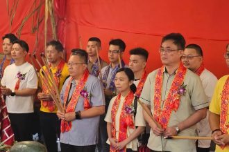 8th Hungry Ghost Yu Lan Festival Lights Up Kuching City Mall with Gratitude and Charity