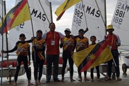 Historic Achievement Sarawak Earns First-Ever Sailing Medal at SUKMA 2024 Photo Credit UKAS