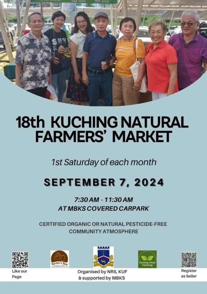 Kuching’s Farmers’ Market Promotes Eco-Friendly Shopping Photo Credit Kuching Natural Farmers’ Market