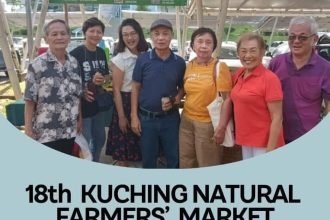 Kuching’s Farmers’ Market Promotes Eco-Friendly Shopping Photo Credit Kuching Natural Farmers’ Market