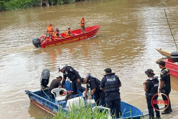 Lundu Boat Tragedy Overloading Suspected as Cause, Three Students Still Missing  – Photo from Utusan Borneo