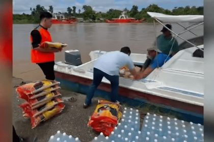 PDP Bintulu's Swift Action Brings Relief to Flood-Affected Kuala Sigu Community / Photo Credit : Dayak Daily