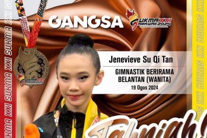 SUKMA XXI Sarawak Rhythmic Gymnastics Team Clinches Historic First Medal at SUKMA After 8 Years