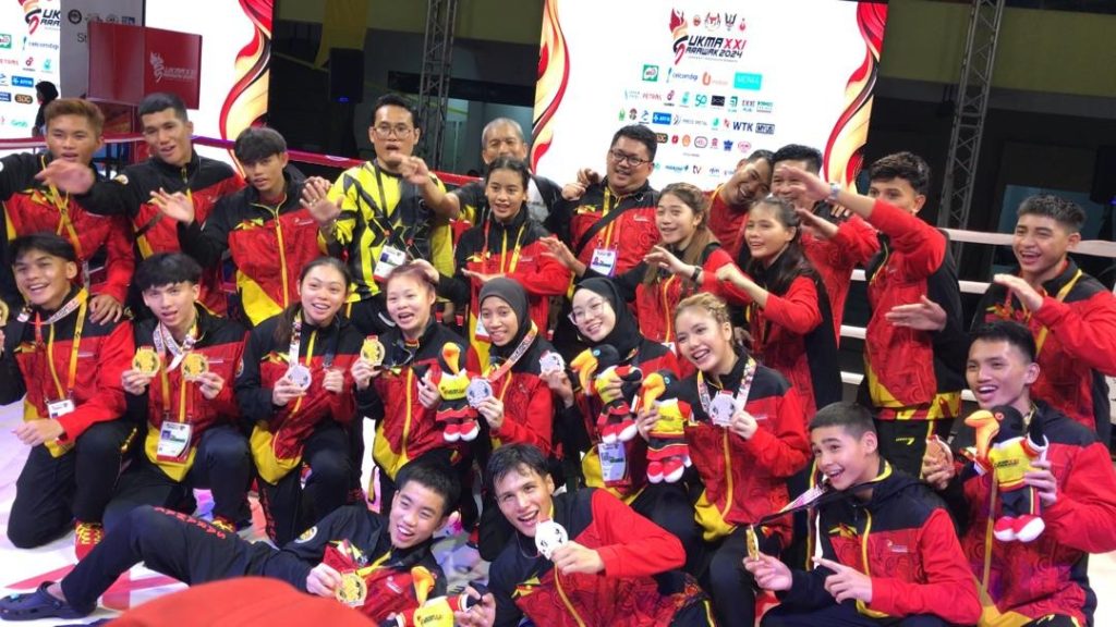 Sarawak Muay Thai Squad Triumphs as Overall Champion at Sukma XXI