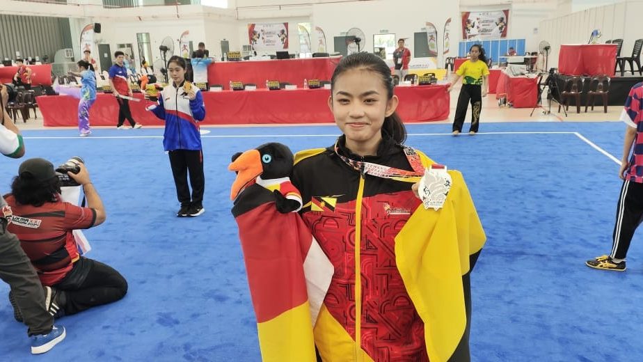 Sarawak Shines Again Fong Chai Xin Wins Silver in Women’s Gunshu at SUKMA XXI