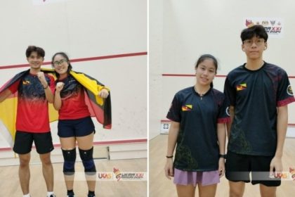 Sarawak Shines at SUKMA 2024 Gold and Bronze in Mixed Doubles Squash