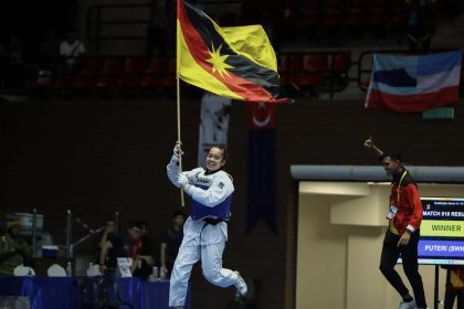 Sukma 2024 Sarawak Taekwondo Athletes Strike Gold with Four Victories