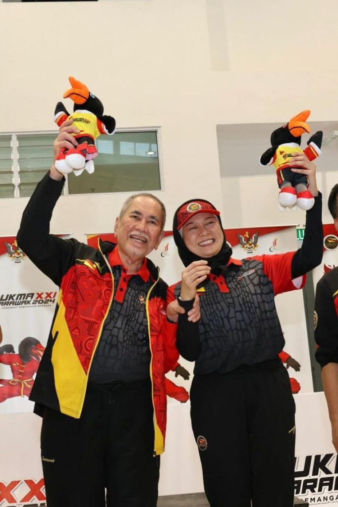 TYT Celebrates Sarawak’s Historic Victory at SUKMA XXI 2024 / Photo Credit - Sarawak Tribune