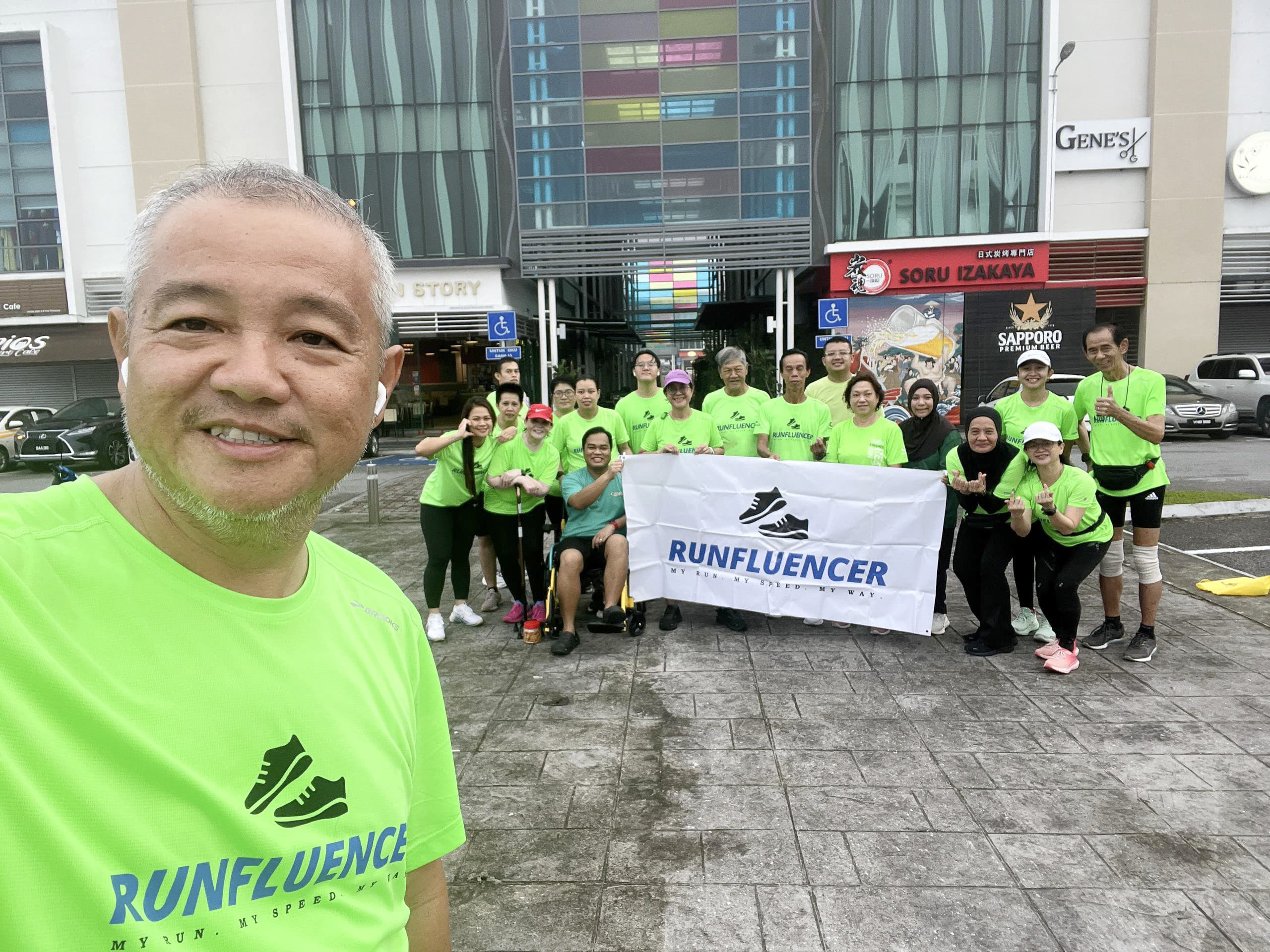 The Runfluencer Takes on Run Liga Malaysia Challenge 2024: A Promising Start in Kuching