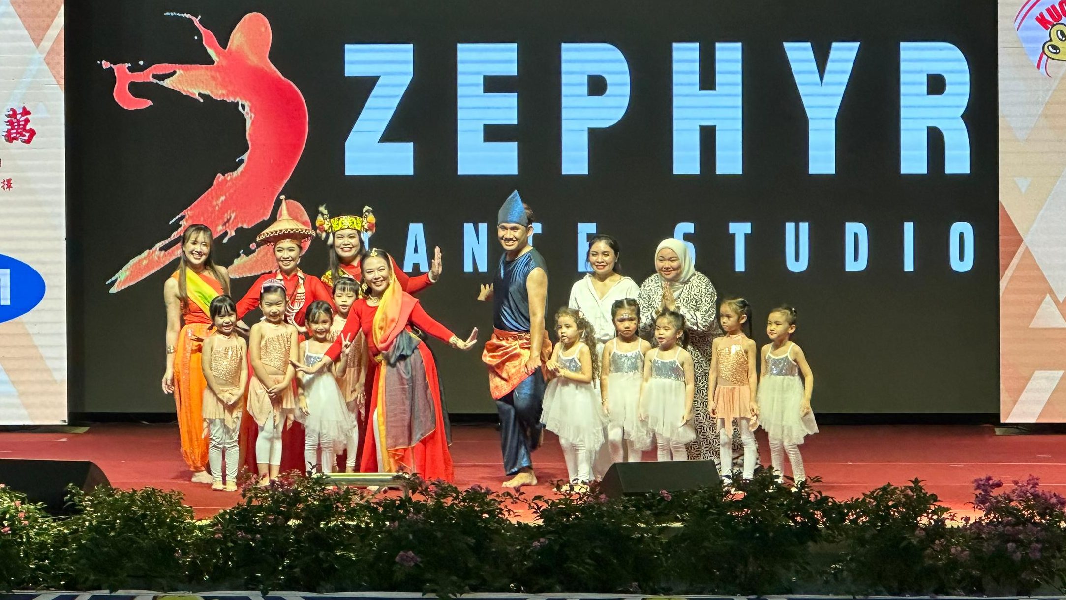 Zephyr Dance Studio Dazzles Again at MBKS Kuching Food Festival