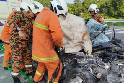 60-Year-Old Man Severely Injured in Collision on Jalan Tatau-BintuluTragic Road Accident Highlights Need for Caution on Sarawak Roads