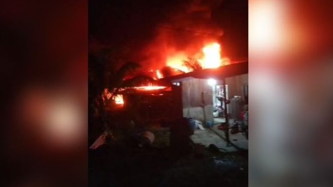 Fire Devastates Six Homes in Remote Sarawak Village, 302km from Marudi Fire Station