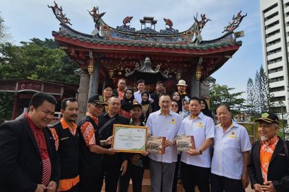 Kapitan Tan Kun Gee Welcomes Religious Harmony Group from Indonesia in Kuching