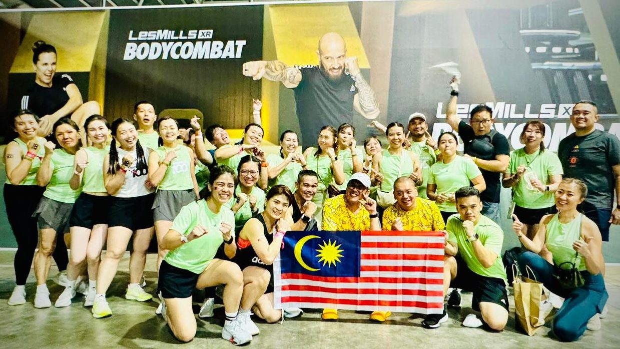 Les Mills Live Singapore 2024 Sarawak Fitness Enthusiasts Shine in International Event