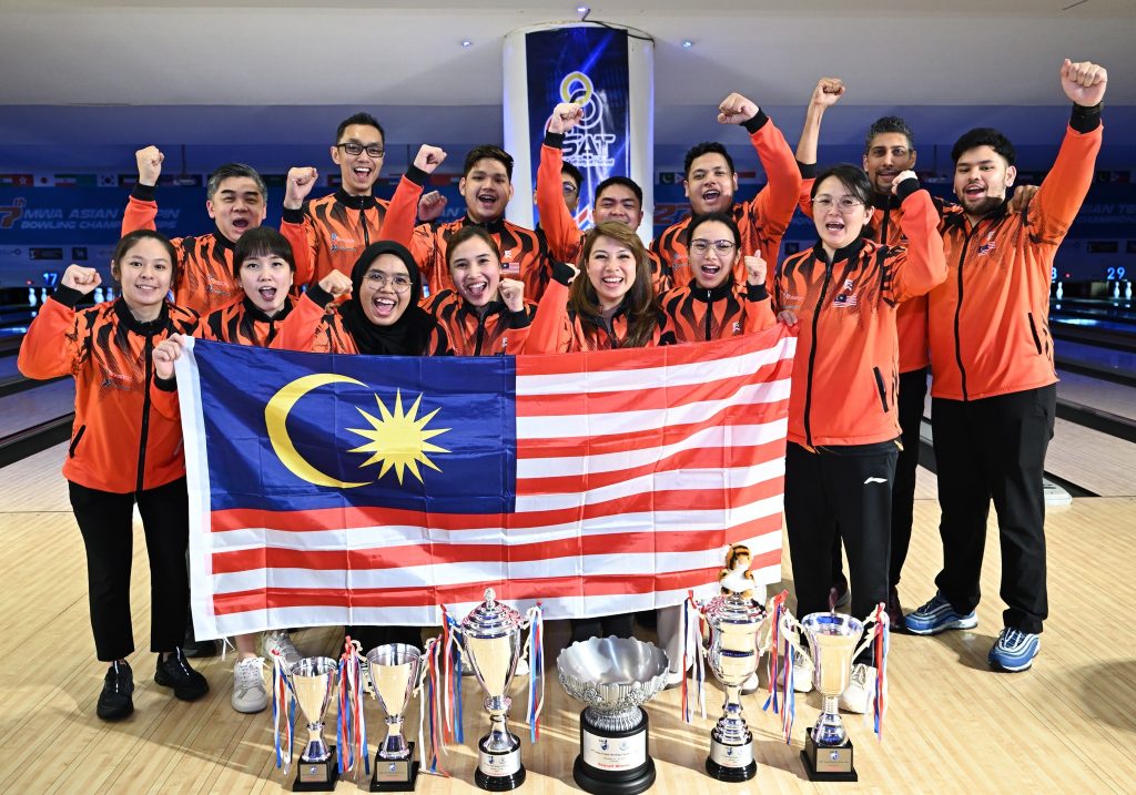 Malaysia Dominates Asian Tenpin Bowling Championships in Bangkok, Secures Record 8 Gold Medals