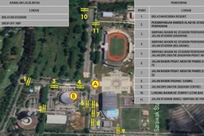 Road Closures for Para SUKMA 2024 Closing Ceremony What You Need to Know