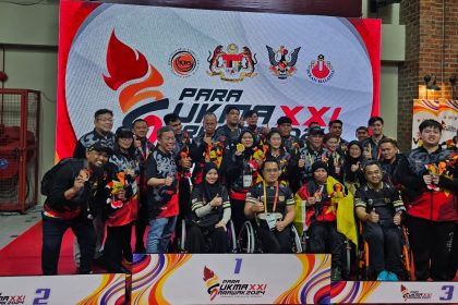 Sarawak’s Para Bowling Team Claims Gold at Para Sukma 2024!