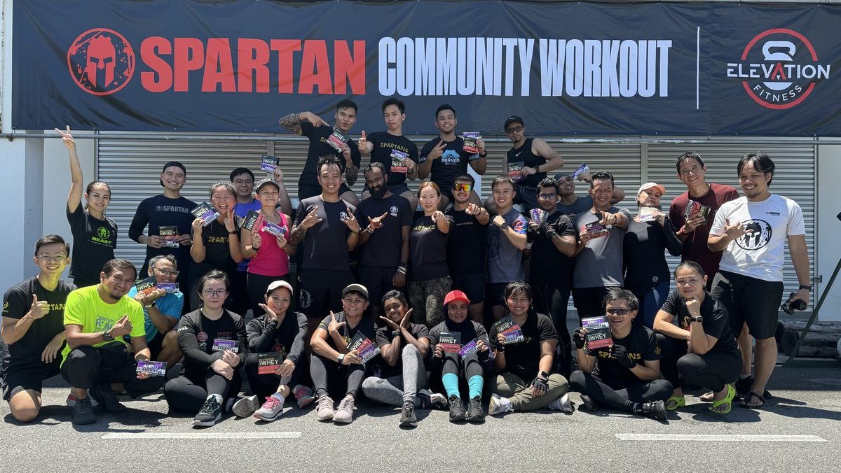 Spartan Community Workout Session at Elevation Fitness Kuching Aroo!