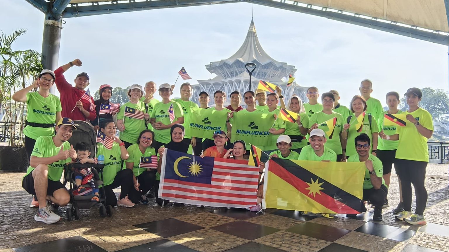 The Runfluencer Team Celebrates Malaysia Day with Final Run in Liga Malaysia Challenge 2024