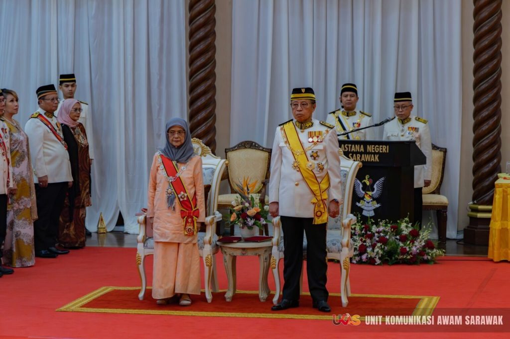 1,046 Honoured on Sarawak Governor's 78th Birthday Celebration