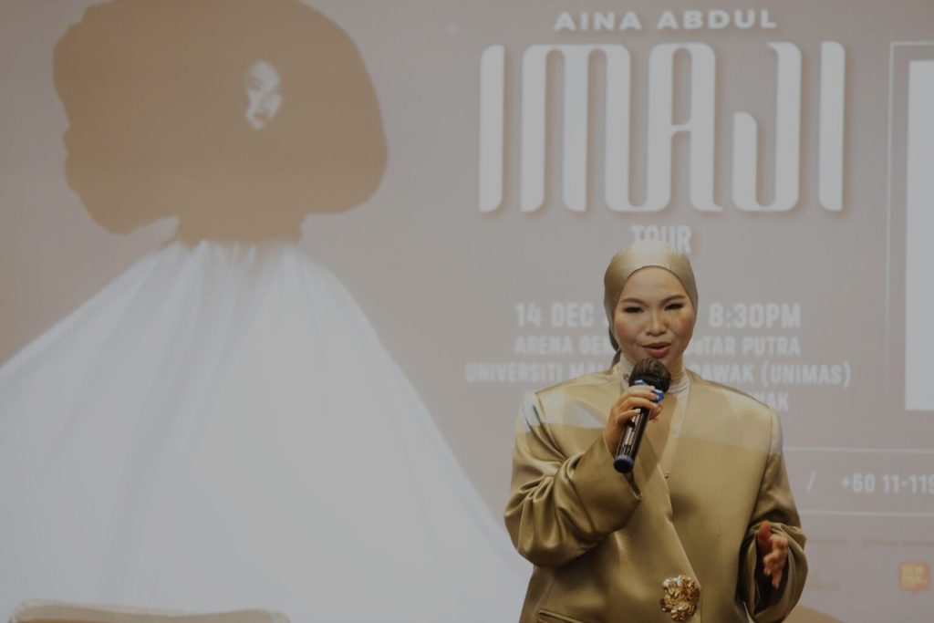 Aina Abdul Set to Dazzle Fans with ‘Imaji Tour’ Kicking Off in Sarawak