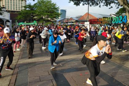 Kuching Hosts Thrilling FitMalaysia Run 5,000 Participants Hit the Streets!