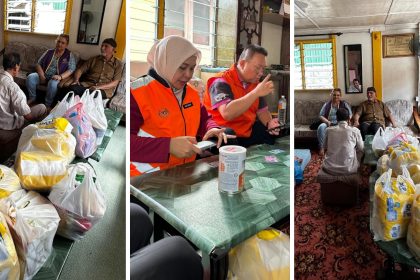 Lions Club Kuching Unity Brings Essential Aid to Elderly Couple in Need at Kpg Pulo Hilir, Petra Jaya