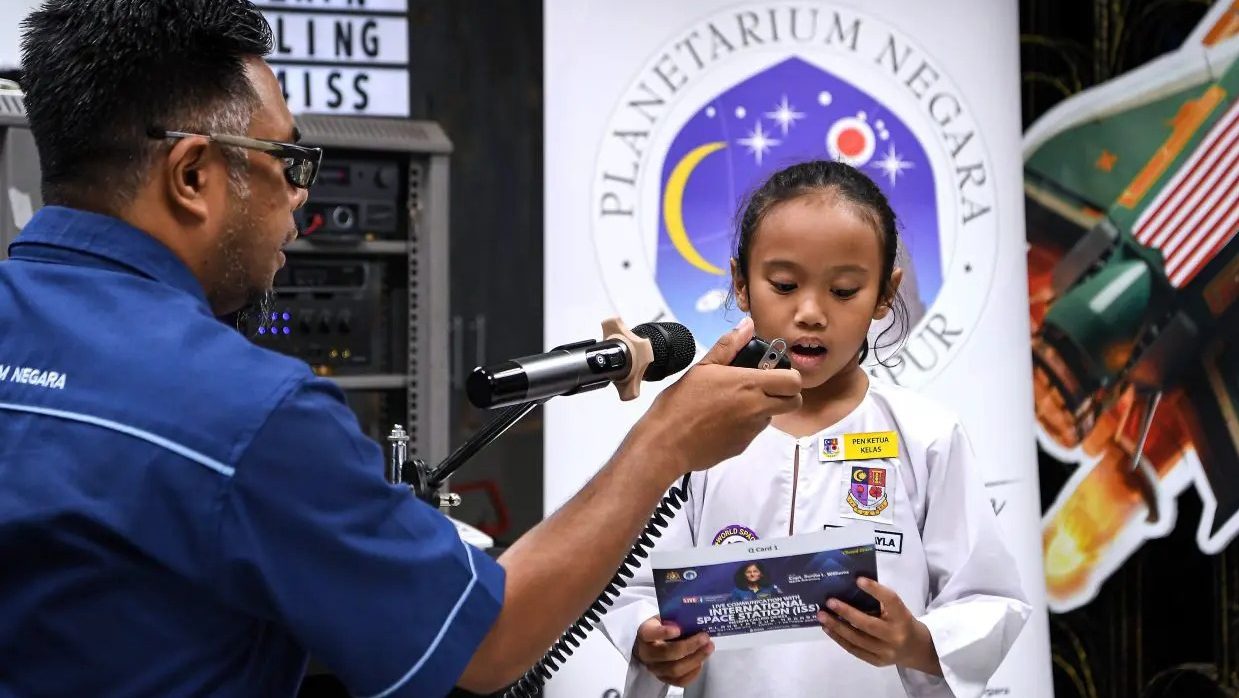 Malaysian Students Connect with NASA Astronaut in Inspiring Space Dialogue