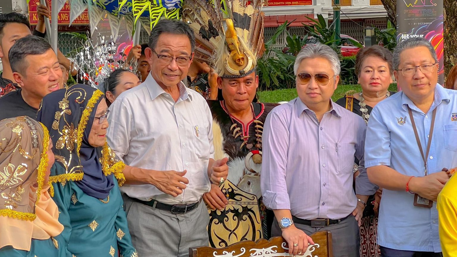 Mayor and Minister Attend Call of the Tribes Festival Launch at The Old Courthouse