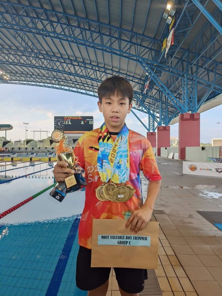 Sarawak Sprint Swimming Sensation: Sheamus Chew Breaks 11 Records, Bags 17 Golds!