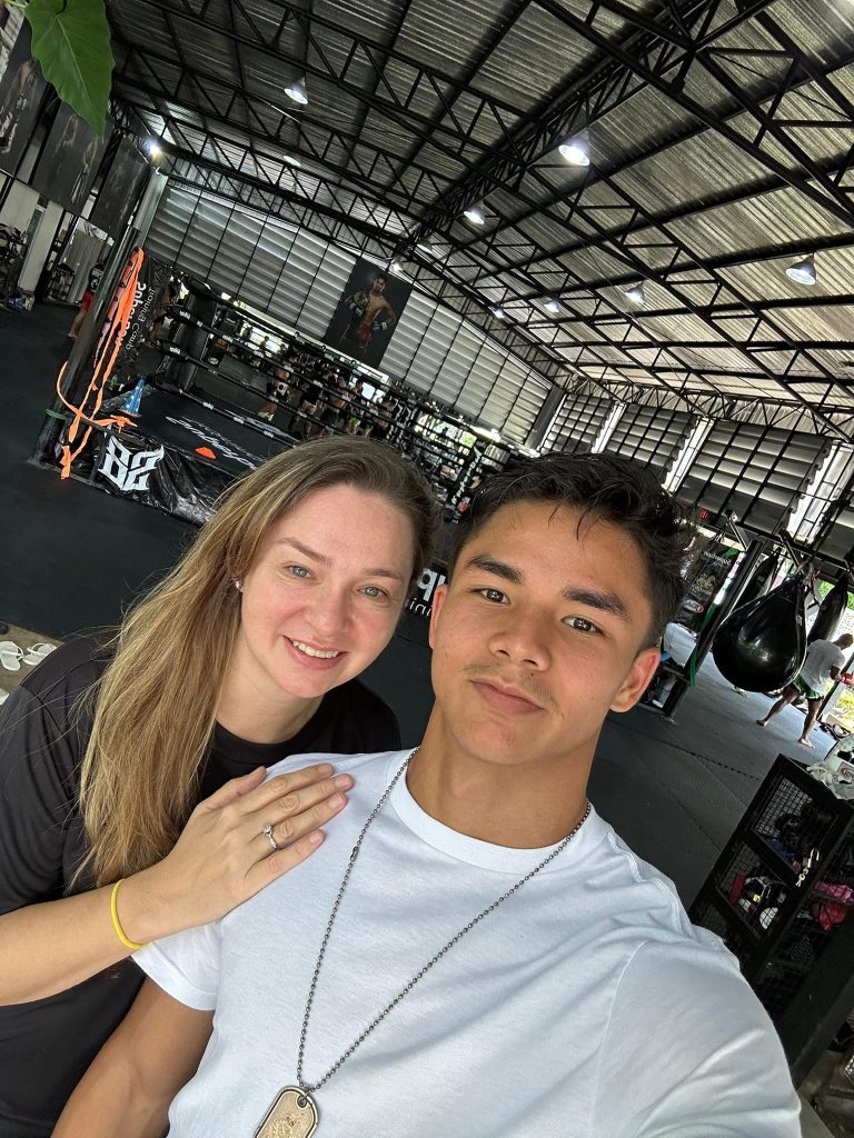 Sarawak’s Muaythai Star Johan Jojo Ghazali Begins Training in Bangkok