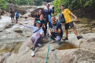 Sebako Waterfall Adventure with Apple Lai and Friends