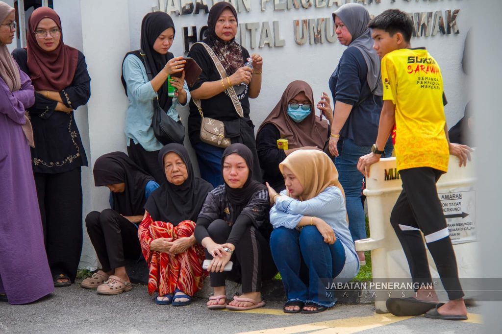 Sorrow Engulfs Sarawak General Hospital as Victims of Boat Tragedy Identified