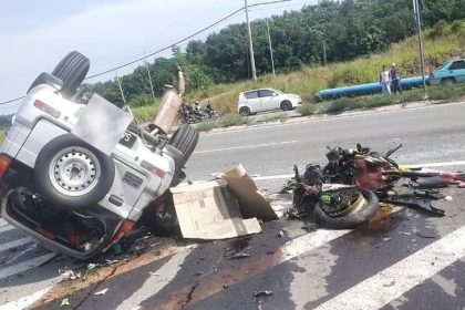 Tragic Crash in Kota Kinabalu Claims Lives of Biker and Senior Citizen