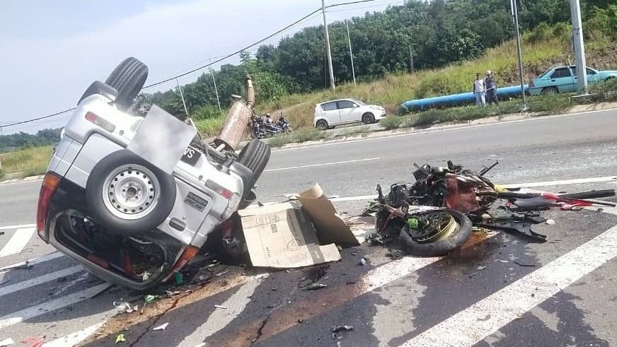 Tragic Crash in Kota Kinabalu Claims Lives of Biker and Senior Citizen